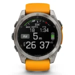 Fenix 8 Amoled Sapphire 51mm Orange/Arancione - immagine 6